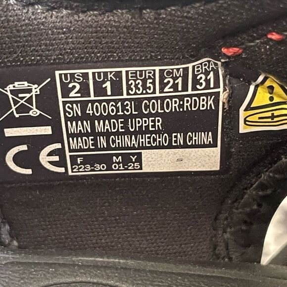 Skechers S-Lights: Thermo-Flash - Hydro-Flare red light up sandal kids size 2 - Picture 11 of 11